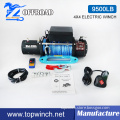 9500LBS DC12V/24V 4X4 Synthetic Rope Winch